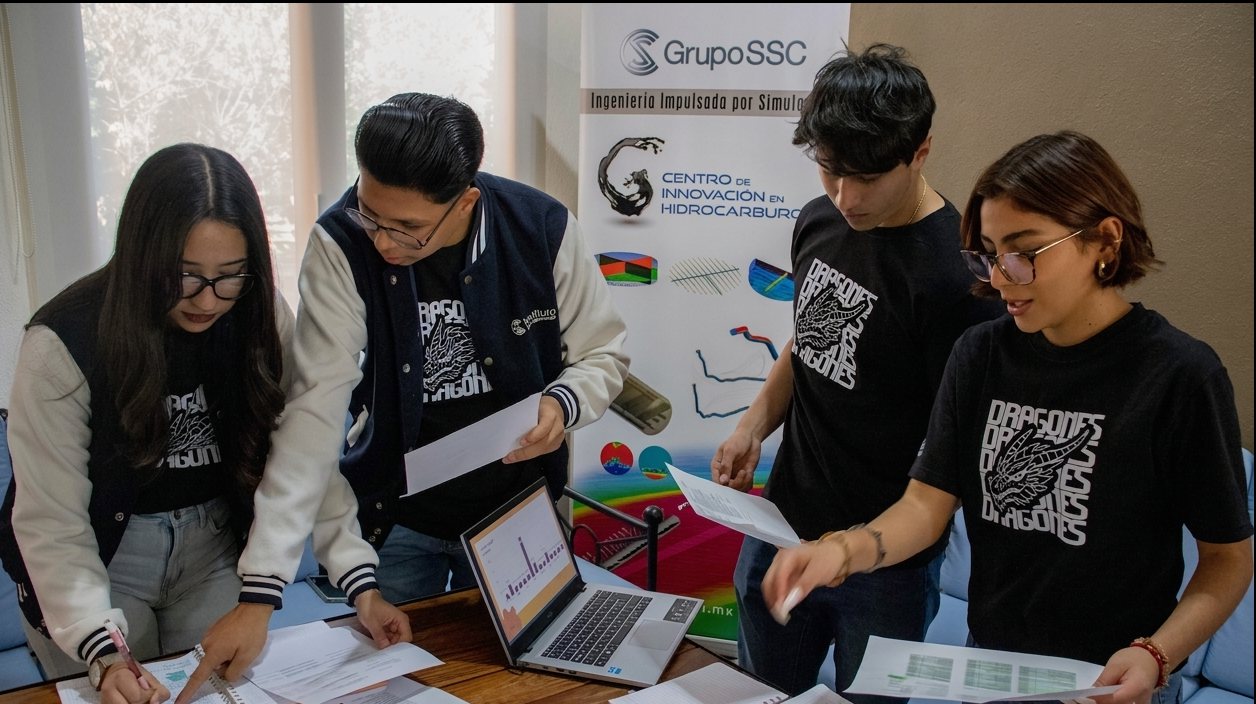 Estudiantes universitarios proyectando su futuro